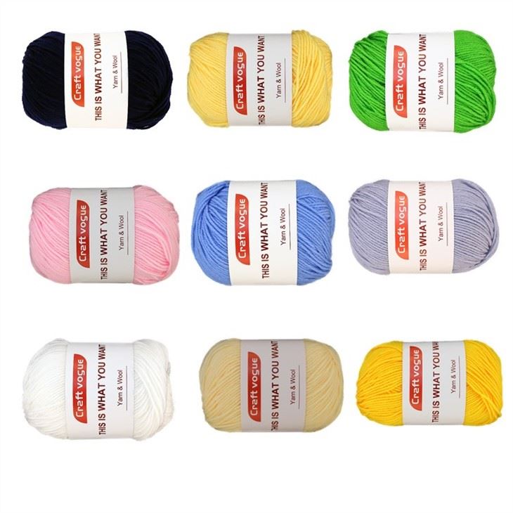 acrylic worsted yarn
