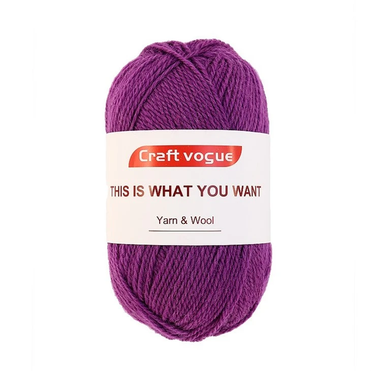100 cotton yarn medium weight