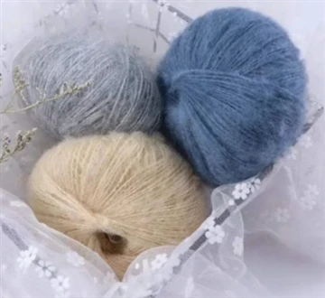 Mohair aralashtirilgan ip